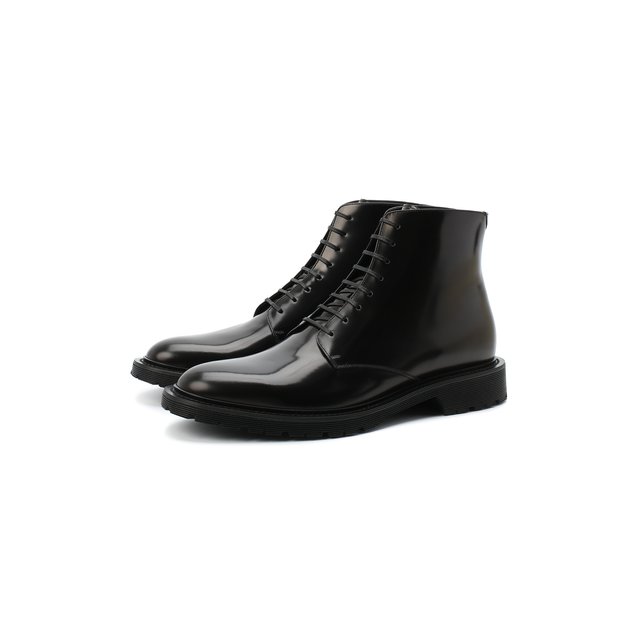 Кожаные ботинки Yves Saint Laurent 11245962