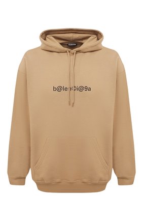 Мужской хлопковое худи BALENCIAGA бежевого цвета по цене 56850 руб., арт. 570811/TIV51 | Фото 1 Мужской хлопковое худи BALENCIAGA бежевого цвета, арт. 570811/TIV51 | Фото 1