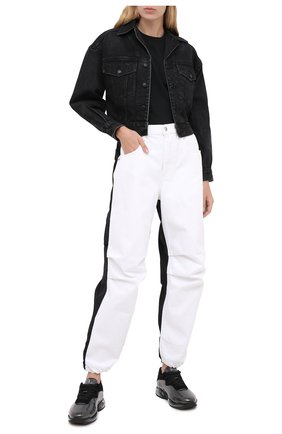 Женская джинсовая куртка DENIM X ALEXANDER WANG серого цвета по цене 39600 руб., арт. 4DC2202784 | Фото 2 Женская джинсовая куртка DENIM X ALEXANDER WANG серого цвета, арт. 4DC2202784 | Фото 2