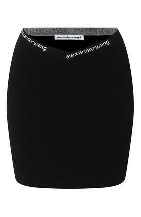 Женская юбка ALEXANDERWANG.T черного цвета по цене 33300 руб., арт. 4KC2205040 | Фото 1 Женская юбка ALEXANDERWANG.T черного цвета, арт. 4KC2205040 | Фото 1