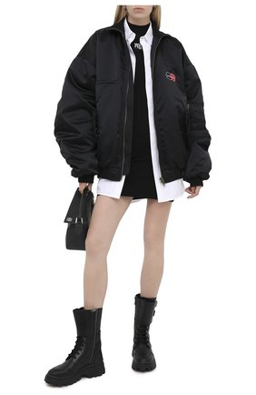 Женское платье ALEXANDER WANG черного цвета по цене 42300 руб., арт. 4KC2206013 | Фото 2 Женское платье ALEXANDER WANG черного цвета, арт. 4KC2206013 | Фото 2