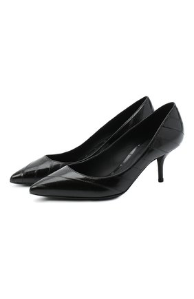 Женская кожаные туфли cardinale DOLCE & GABBANA черного цвета по цене 46050 руб., арт. CD1494/A8M24 | Фото 1 Женская кожаные туфли cardinale DOLCE & GABBANA черного цвета, арт. CD1494/A8M24 | Фото 1
