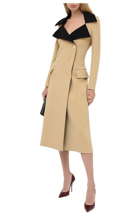 Женские кожаные туфли cardinale DOLCE & GABBANA бордового цвета по цене 54750 руб., арт. CD1523/A8M24 | Фото 2 Женские кожаные туфли cardinale DOLCE & GABBANA бордового цвета, арт. CD1523/A8M24 | Фото 2