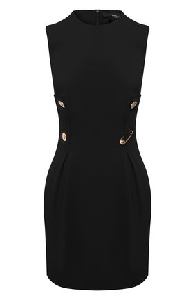 Женское платье из вискозы VERSACE черного цвета по цене 111000 руб., арт. A87297/A208429 | Фото 1 Женское платье из вискозы VERSACE черного цвета, арт. A87297/A208429 | Фото 1