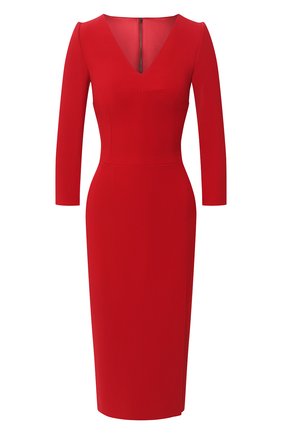 Женское платье DOLCE & GABBANA красного цвета по цене 152500 руб., арт. F6I6QT/FURDV | Фото 1 Женское платье DOLCE & GABBANA красного цвета, арт. F6I6QT/FURDV | Фото 1
