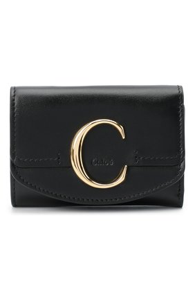 Женский кожаный футляр для кредитных карт chloe c CHLOÉ черного цвета по цене 25250 руб., арт. CHC19UP058A37 | Фото 1 Женский кожаный футляр для кредитных карт chloe c CHLOÉ черного цвета, арт. CHC19UP058A37 | Фото 1