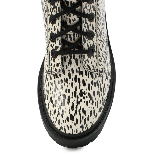 Кожаные ботинки City Kenzo FA62BT340L77, цвет чёрно-белый, размер 37 - фото 5