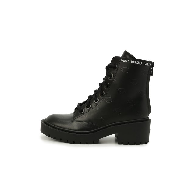 Кожаные ботинки Pike Kenzo FA62BT340L79, цвет чёрный, размер 35 - фото 2