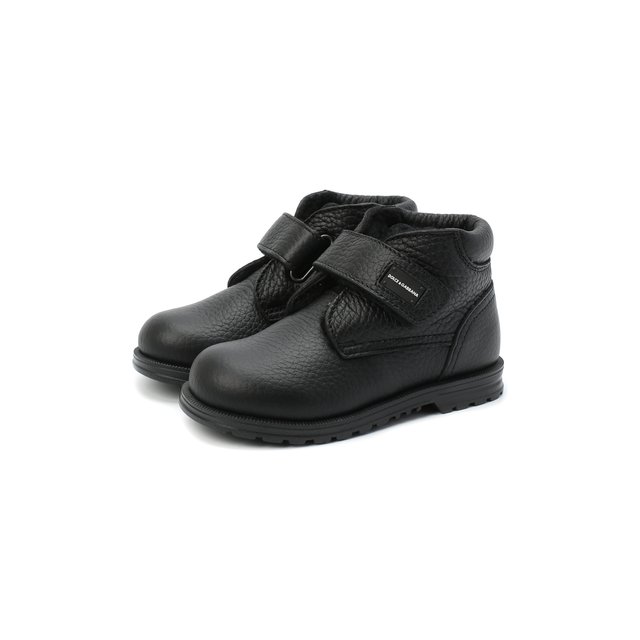 Кожаные ботинки Dolce & Gabbana DL0023/AU492