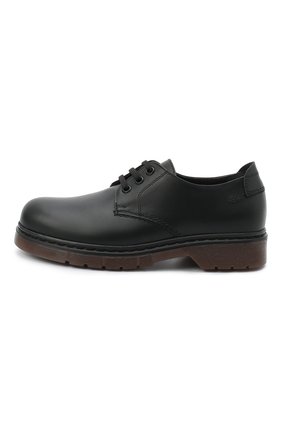 Детские кожаные дерби IL GUFO черного цвета по цене 19450 руб., арт. G258/LEATHER CLAMAR/35-42 | Фото 2 Детские кожаные дерби IL GUFO черного цвета, арт. G258/LEATHER CLAMAR/35-42 | Фото 2