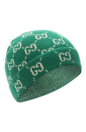 Детского шерстяная шапка GUCCI зеленого цвета по цене 9100 руб., арт. 627562/4K206 | Фото 1 Детского шерстяная шапка GUCCI зеленого цвета, арт. 627562/4K206 | Фото 1
