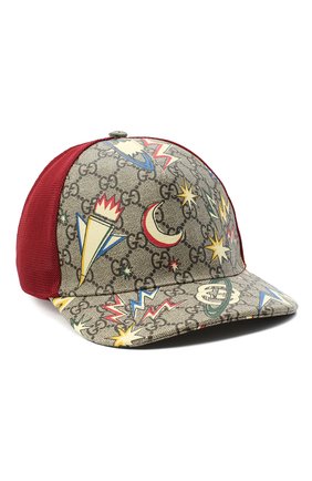Детская бейсболка GUCCI разноцветного цвета по цене 15800 руб., арт. 481757/4HL90 | Фото 1 Детская бейсболка GUCCI разноцветного цвета, арт. 481757/4HL90 | Фото 1