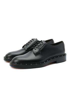Мужской кожаные дерби valentino garavani VALENTINO черного цвета по цене 74850 руб., арт. UY2S0C21/PMF | Фото 1 Мужской кожаные дерби valentino garavani VALENTINO черного цвета, арт. UY2S0C21/PMF | Фото 1