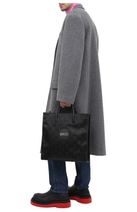 Мужская текстильная сумка-тоут off the grid GUCCI черного цвета по цене 106000 руб., арт. 630355/H9HAN | Фото 2 Мужская текстильная сумка-тоут off the grid GUCCI черного цвета, арт. 630355/H9HAN | Фото 2