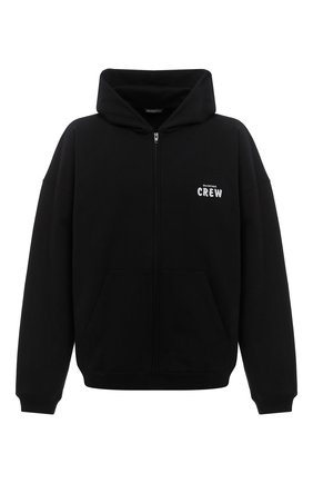 Мужская хлопковая толстовка BALENCIAGA черного цвета по цене 78950 руб., арт. 620974/TIV75 | Фото 1 Мужская хлопковая толстовка BALENCIAGA черного цвета, арт. 620974/TIV75 | Фото 1