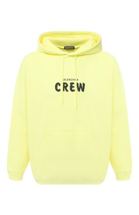 Мужской хлопковое худи BALENCIAGA желтого цвета по цене 64750 руб., арт. 600583/TIV75 | Фото 1 Мужской хлопковое худи BALENCIAGA желтого цвета, арт. 600583/TIV75 | Фото 1