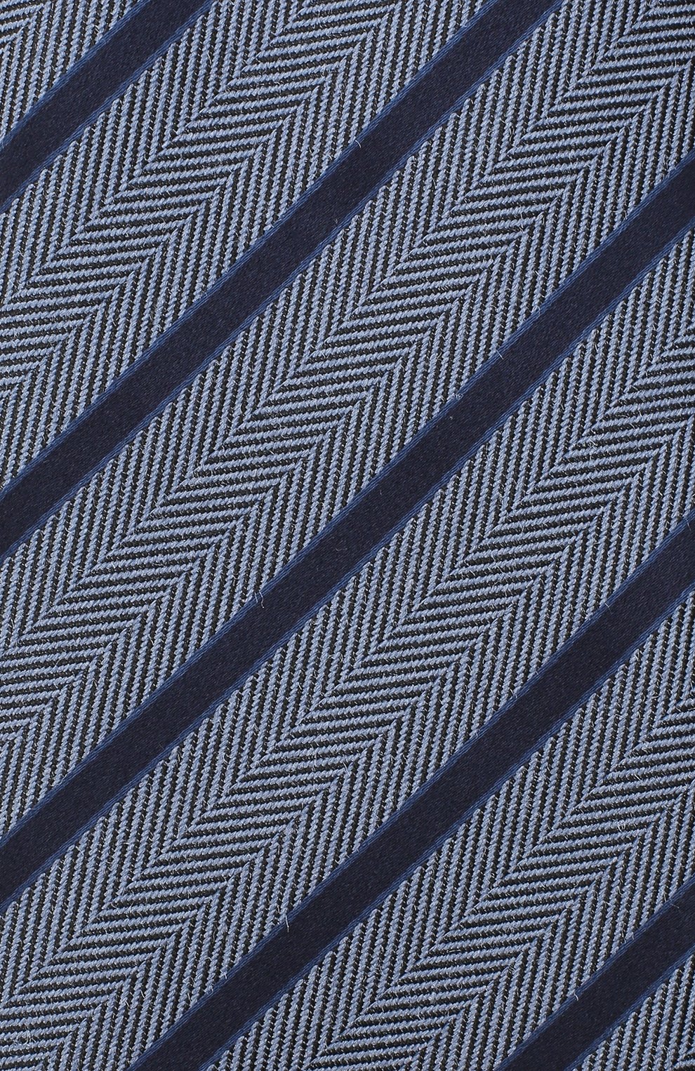 Мужской шелковый галстук ERMENEGILDO ZEGNA голубого цвета по цене 14550 руб., арт. Z8D34/1UM | Фото 3 Мужской шелковый галстук ERMENEGILDO ZEGNA голубого цвета, арт. Z8D34/1UM | Фото 3
