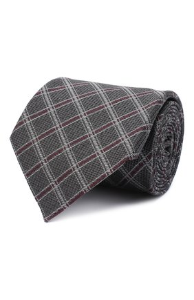 Мужской шелковый галстук ERMENEGILDO ZEGNA серого цвета по цене 15850 руб., арт. Z8D33/1UM | Фото 1 Мужской шелковый галстук ERMENEGILDO ZEGNA серого цвета, арт. Z8D33/1UM | Фото 1