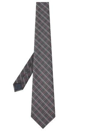 Мужской шелковый галстук ERMENEGILDO ZEGNA серого цвета по цене 15850 руб., арт. Z8D33/1UM | Фото 2 Мужской шелковый галстук ERMENEGILDO ZEGNA серого цвета, арт. Z8D33/1UM | Фото 2