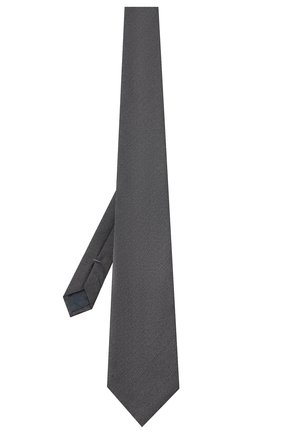 Мужской шелковый галстук ERMENEGILDO ZEGNA серого цвета по цене 15850 руб., арт. Z8D30/1UM | Фото 2 Мужской шелковый галстук ERMENEGILDO ZEGNA серого цвета, арт. Z8D30/1UM | Фото 2