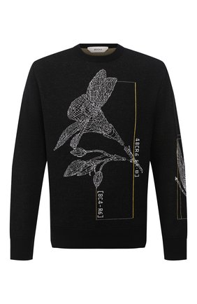 Мужской шерстяной джемпер Z ZEGNA черного цвета по цене 42050 руб., арт. VVP80/ZZ110 | Фото 1 Мужской шерстяной джемпер Z ZEGNA черного цвета, арт. VVP80/ZZ110 | Фото 1