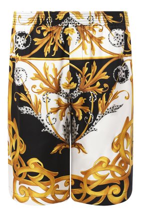 Мужские шелковые шорты VERSACE разноцветного цвета по цене 67500 руб., арт. A86432/A235781 | Фото 1 Мужские шелковые шорты VERSACE разноцветного цвета, арт. A86432/A235781 | Фото 1