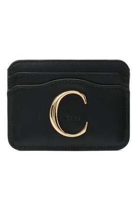 Женский кожаный футляр для кредитных карт CHLOÉ черного цвета по цене 25250 руб., арт. CHC19UP085A37 | Фото 1 Женский кожаный футляр для кредитных карт CHLOÉ черного цвета, арт. CHC19UP085A37 | Фото 1