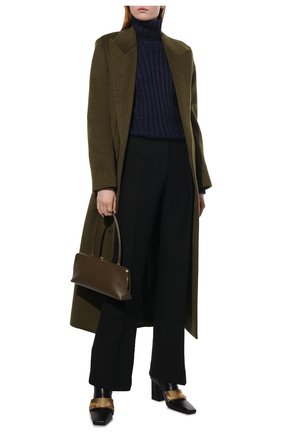 Женский свитер TOM FORD синего цвета по цене 153500 руб., арт. MAK1020-YAX261 | Фото 2 Женский свитер TOM FORD синего цвета, арт. MAK1020-YAX261 | Фото 2 (Материал внешний: Шерсть, Шелк; Рукава: Длинные; Длина (для топов): Стандартные; Стили: Кэжуэл, Минимализм, Классический; Женское Кросс-КТ: Свитер-одежда)