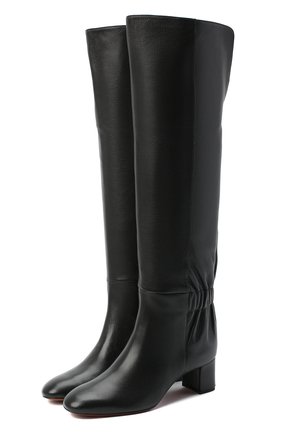 Женские кожаные сапоги SANTONI черного цвета по цене 109500 руб., арт. WSNC58798HI2NLY0N01 | Фото 1 Женские кожаные сапоги SANTONI черного цвета, арт. WSNC58798HI2NLY0N01 | Фото 1