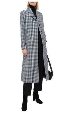 Женские замшевые ботильоны SANTONI черного цвета по цене 58500 руб., арт. WTML58889HA2NMGDN01 | Фото 2 Женские замшевые ботильоны SANTONI черного цвета, арт. WTML58889HA2NMGDN01 | Фото 2