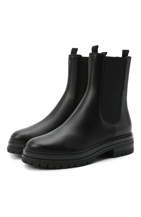 Женские кожаные челси martis GIANVITO ROSSI черного цвета по цене 87200 руб., арт. G73465.20G0M.CLYNENE | Фото 1 Женские кожаные челси martis GIANVITO ROSSI черного цвета, арт. G73465.20G0M.CLYNENE | Фото 1
