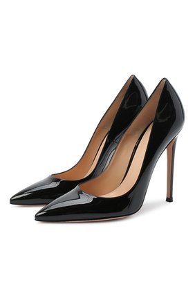 Женские кожаные туфли gianvito GIANVITO ROSSI черного цвета по цене 54400 руб., арт. G21531.11RIC.VERNER0 | Фото 1 Женские кожаные туфли gianvito GIANVITO ROSSI черного цвета, арт. G21531.11RIC.VERNER0 | Фото 1