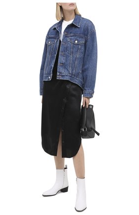 Женская джинсовая куртка DENIM X ALEXANDER WANG синего цвета по цене 49950 руб., арт. 4DC2202785 | Фото 2 Женская джинсовая куртка DENIM X ALEXANDER WANG синего цвета, арт. 4DC2202785 | Фото 2