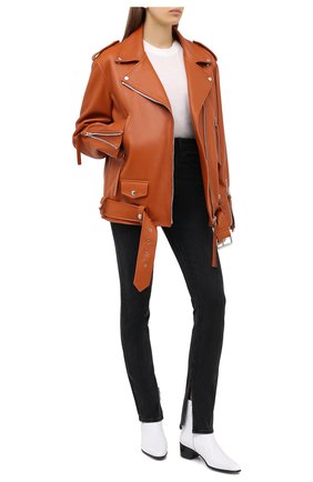 Женские джинсы DENIM X ALEXANDER WANG серого цвета по цене 35450 руб., арт. 4DC2204771 | Фото 2 Женские джинсы DENIM X ALEXANDER WANG серого цвета, арт. 4DC2204771 | Фото 2
