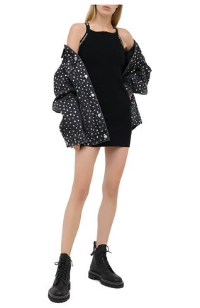 Женское платье из вискозы ALEXANDERWANG.T черного цвета по цене 44550 руб., арт. 4KC2206036 | Фото 2 Женское платье из вискозы ALEXANDERWANG.T черного цвета, арт. 4KC2206036 | Фото 2