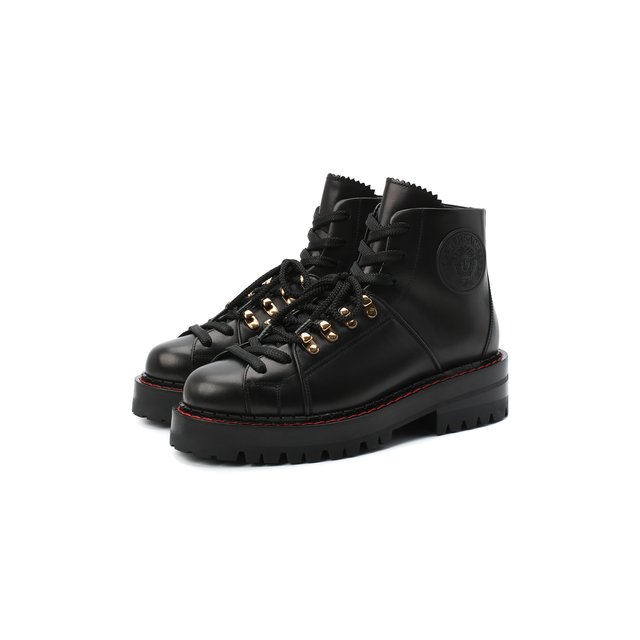 Кожаные ботинки Versace 11250015