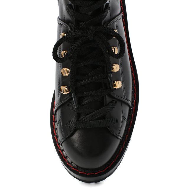 Кожаные ботинки Versace 11250015