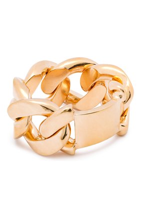 Женское кольцо BOTTEGA VENETA золотого цвета, арт. 573476/VAHU0 | Фото 3 (Материал: Серебро)