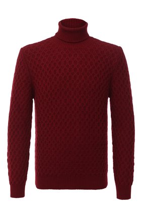 Мужской кашемировый свитер KITON красного цвета по цене 248500 руб., арт. UK1205 | Фото 1 Мужской кашемировый свитер KITON красного цвета, арт. UK1205 | Фото 1 (Длина (для топов): Стандартные; Материал внешний: Шерсть; Рукава: Длинные; Принт: Без принта; Стили: Кэжуэл)