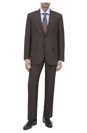 Мужские кожаные оксфорды SANTONI черного цвета по цене 65800 руб., арт. MCAZ16503SI5EKYBN01 | Фото 2 Мужские кожаные оксфорды SANTONI черного цвета, арт. MCAZ16503SI5EKYBN01 | Фото 2