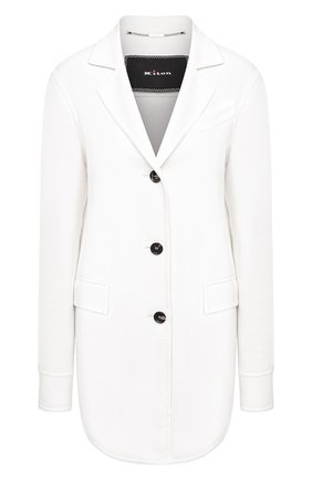Женский кашемировый жакет KITON белого цвета по цене 443000 руб., арт. D48512DK05I38 | Фото 1 Женский кашемировый жакет KITON белого цвета, арт. D48512DK05I38 | Фото 1