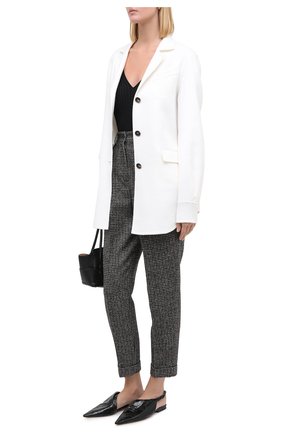 Женский кашемировый жакет KITON белого цвета по цене 443000 руб., арт. D48512DK05I38 | Фото 2 Женский кашемировый жакет KITON белого цвета, арт. D48512DK05I38 | Фото 2