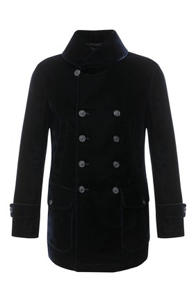 Мужской пальто GIORGIO ARMANI темно-синего цвета по цене 199500 руб., арт. 0WG0C04H/T0025 | Фото 1 Мужской пальто GIORGIO ARMANI темно-синего цвета, арт. 0WG0C04H/T0025 | Фото 1