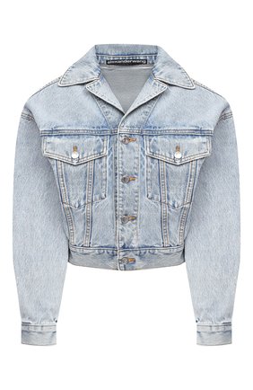 Женская джинсовая куртка DENIM X ALEXANDER WANG голубого цвета по цене 46250 руб., арт. 4DC2202702 | Фото 1 Женская джинсовая куртка DENIM X ALEXANDER WANG голубого цвета, арт. 4DC2202702 | Фото 1