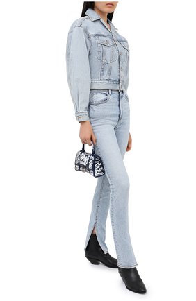 Женская джинсовая куртка DENIM X ALEXANDER WANG голубого цвета по цене 46250 руб., арт. 4DC2202702 | Фото 2 Женская джинсовая куртка DENIM X ALEXANDER WANG голубого цвета, арт. 4DC2202702 | Фото 2
