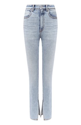 Женские джинсы DENIM X ALEXANDER WANG голубого цвета по цене 35450 руб., арт. 4DC2204710 | Фото 1 Женские джинсы DENIM X ALEXANDER WANG голубого цвета, арт. 4DC2204710 | Фото 1