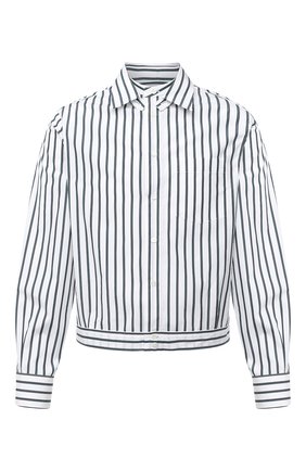 Мужская хлопковая рубашка LANVIN белого цвета по цене 49950 руб., арт. RM-SI0504-S037-H20 | Фото 1 Мужская хлопковая рубашка LANVIN белого цвета, арт. RM-SI0504-S037-H20 | Фото 1