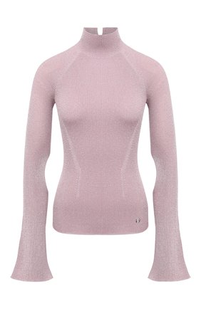 Женская водолазка LANVIN розового цвета по цене 72850 руб., арт. RW-T0629M-MA08-A20 | Фото 1 Женская водолазка LANVIN розового цвета, арт. RW-T0629M-MA08-A20 | Фото 1