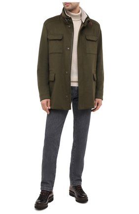 Мужские кожаные ботинки RALPH LAUREN темно-коричневого цвета по цене 126500 руб., арт. 815811329 | Фото 2 Мужские кожаные ботинки RALPH LAUREN темно-коричневого цвета, арт. 815811329 | Фото 2