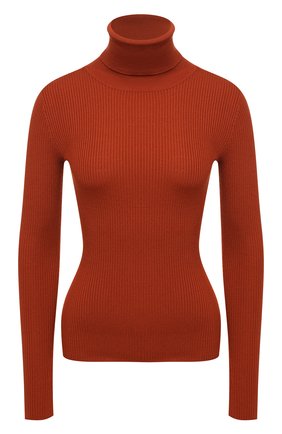 Женская шерстяная водолазка DOLCE & GABBANA оранжевого цвета по цене 52650 руб., арт. FX879T/JAVYN | Фото 1 Женская шерстяная водолазка DOLCE & GABBANA оранжевого цвета, арт. FX879T/JAVYN | Фото 1